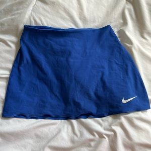 Blue Nike Tennis Skirt